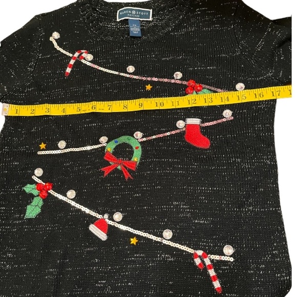 Karen Scott Christmas Sweater - Picture 6 of 9